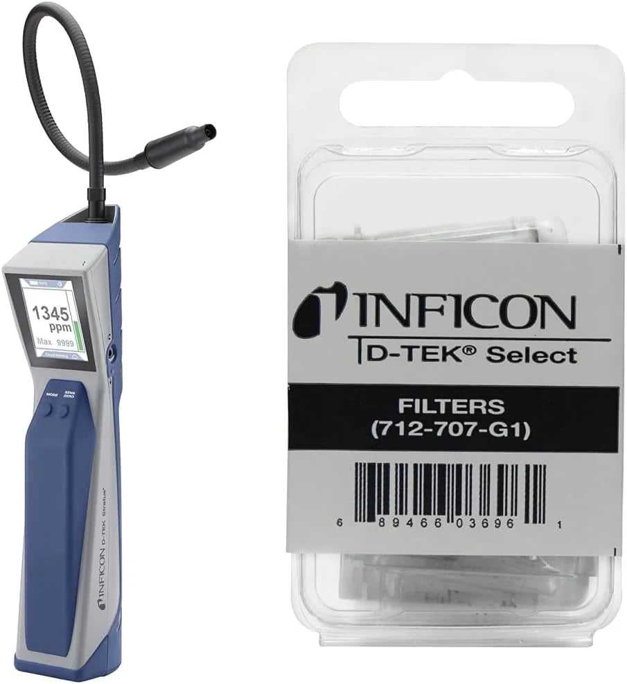 Refrigerant Leak Detector and Portable Monitor, Model: 724-202-G1,Off-White(Monitor)