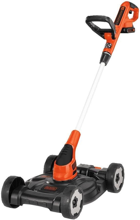 BLACK+DECKER Combination String Trimmer, Lawn Mower, and Edger, Cordless 3-in-1(3-in-1 Mower Only)