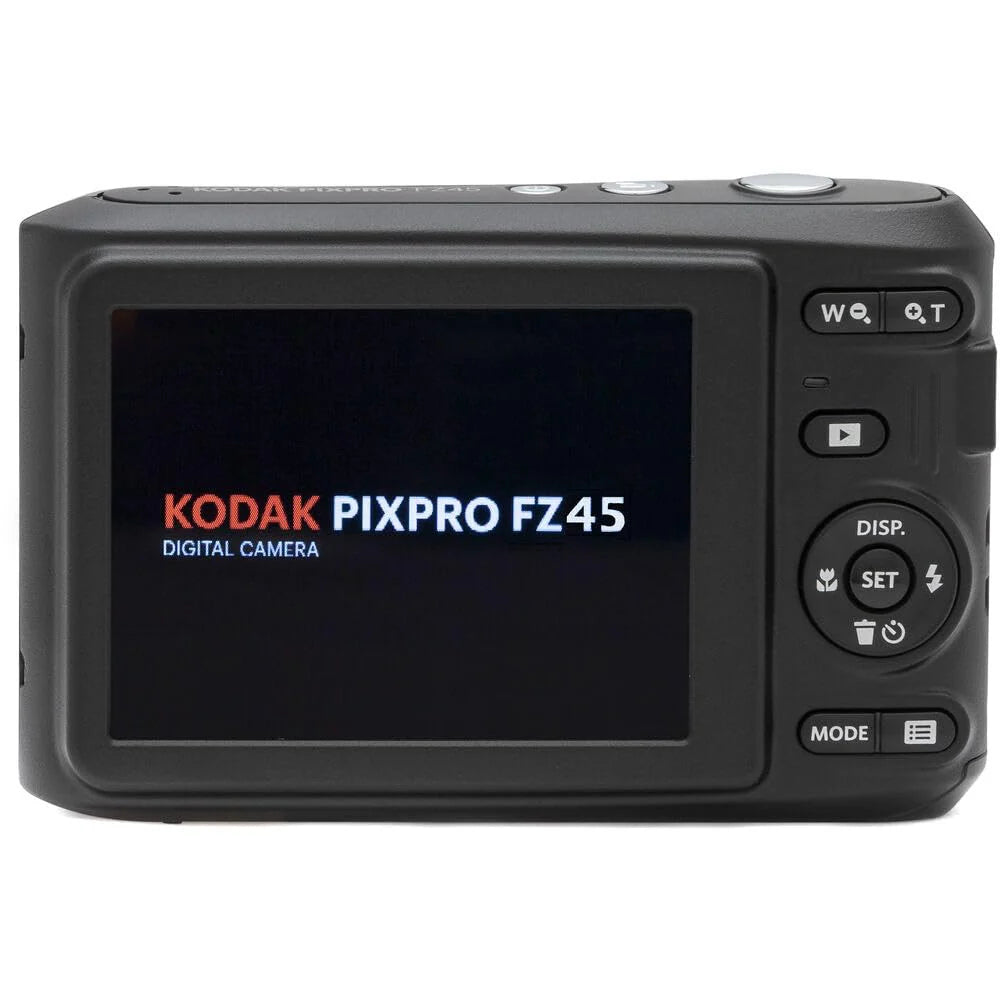 PIXPRO FZ45 Digital Camera (Black) Bundle with 32GB Memory Card(Black)