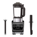 Ninja Foodi Cold  Hot Blender With 1400 Peak Watts Nonstick Glass Pitcher (HB152), 64 oz, Black