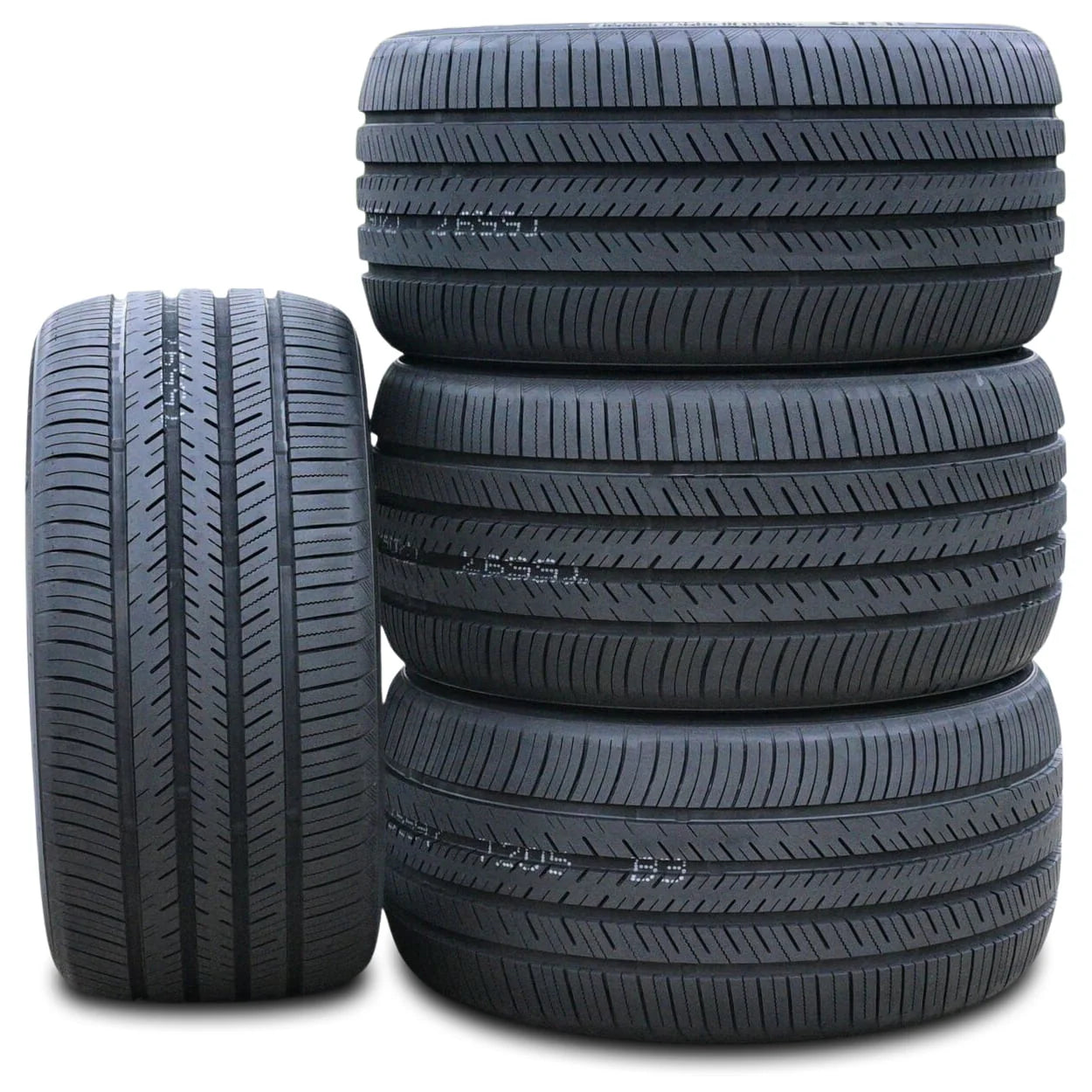 A pair of 2 (2)A/S 265/50R19 110W XL high-performance tires fit: 2019 BMW X5 xDrive40i, 2022-23 BMW X5 sDrive40i