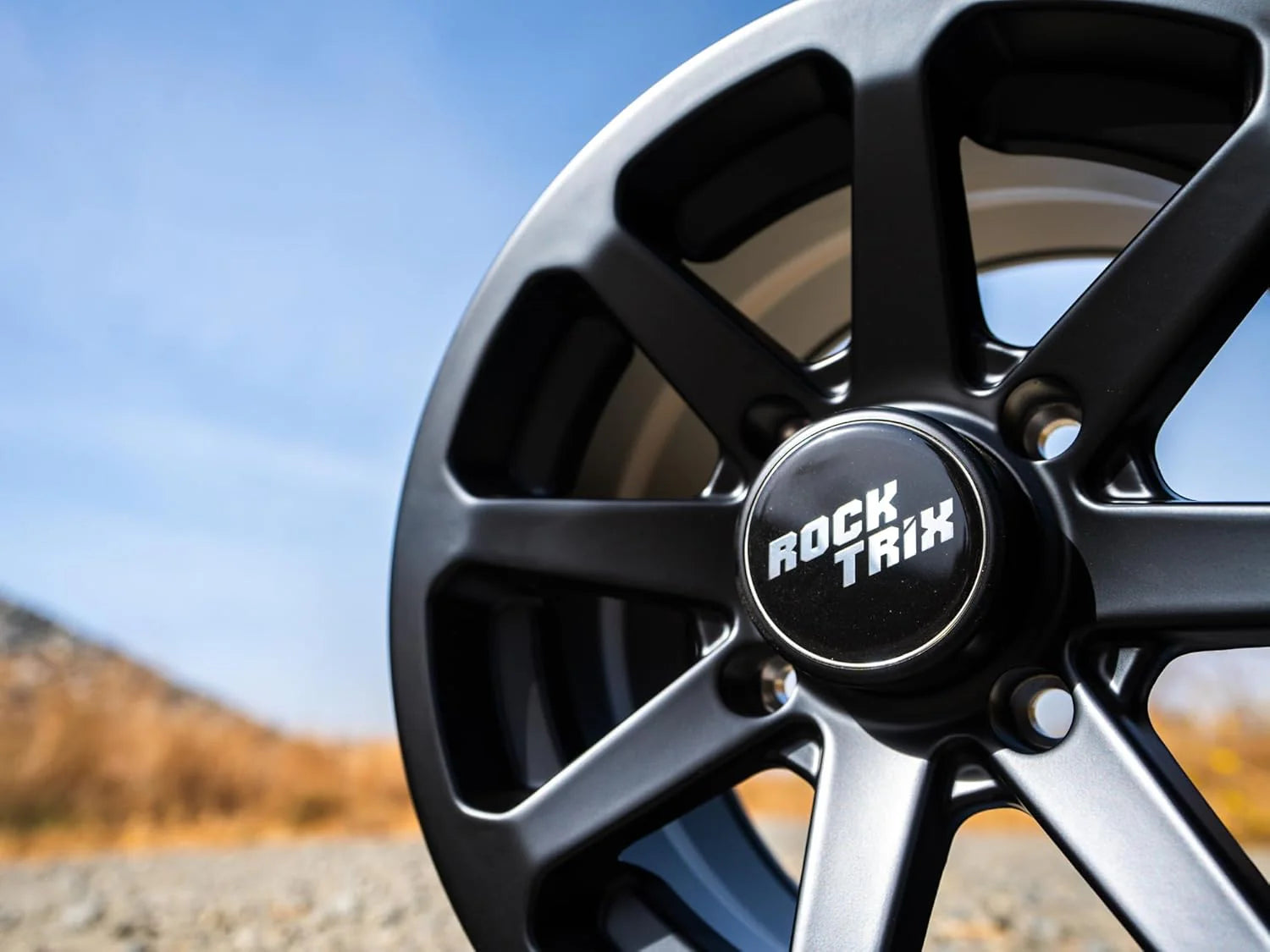 RT102 15in Wheels 15x7 4x137, 4+3 Offset, ATV UTV SxS Rims, Compatible with Can Am Commander Max Defender Max Pro Maverick X3 Maverick Trail, 4/137 Matte Black, Set of 4(14x7 (5+2))