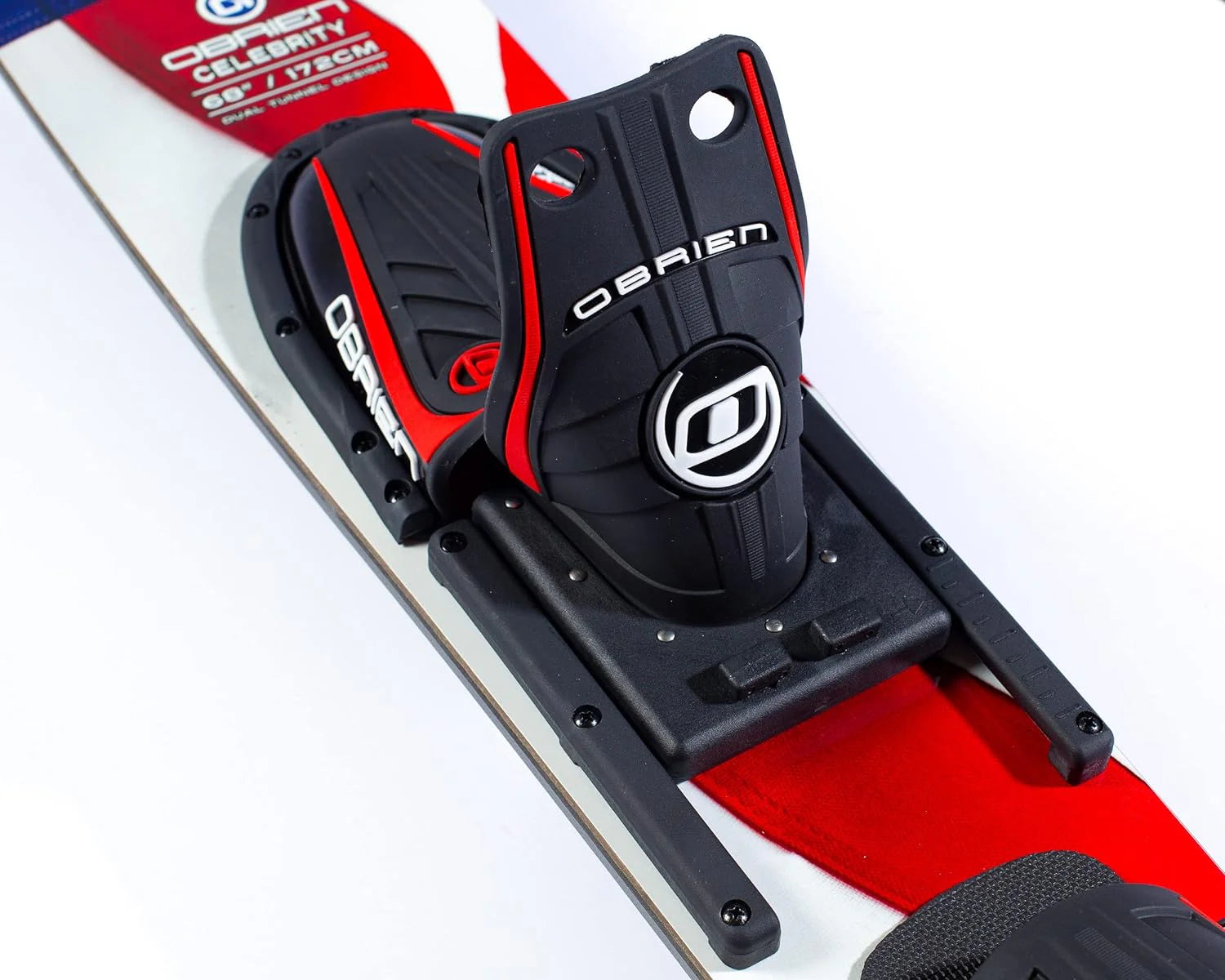 Celebrity 68 Water Ski w/X-7 Adjustable Bindings(MULTICOLOR/68)
