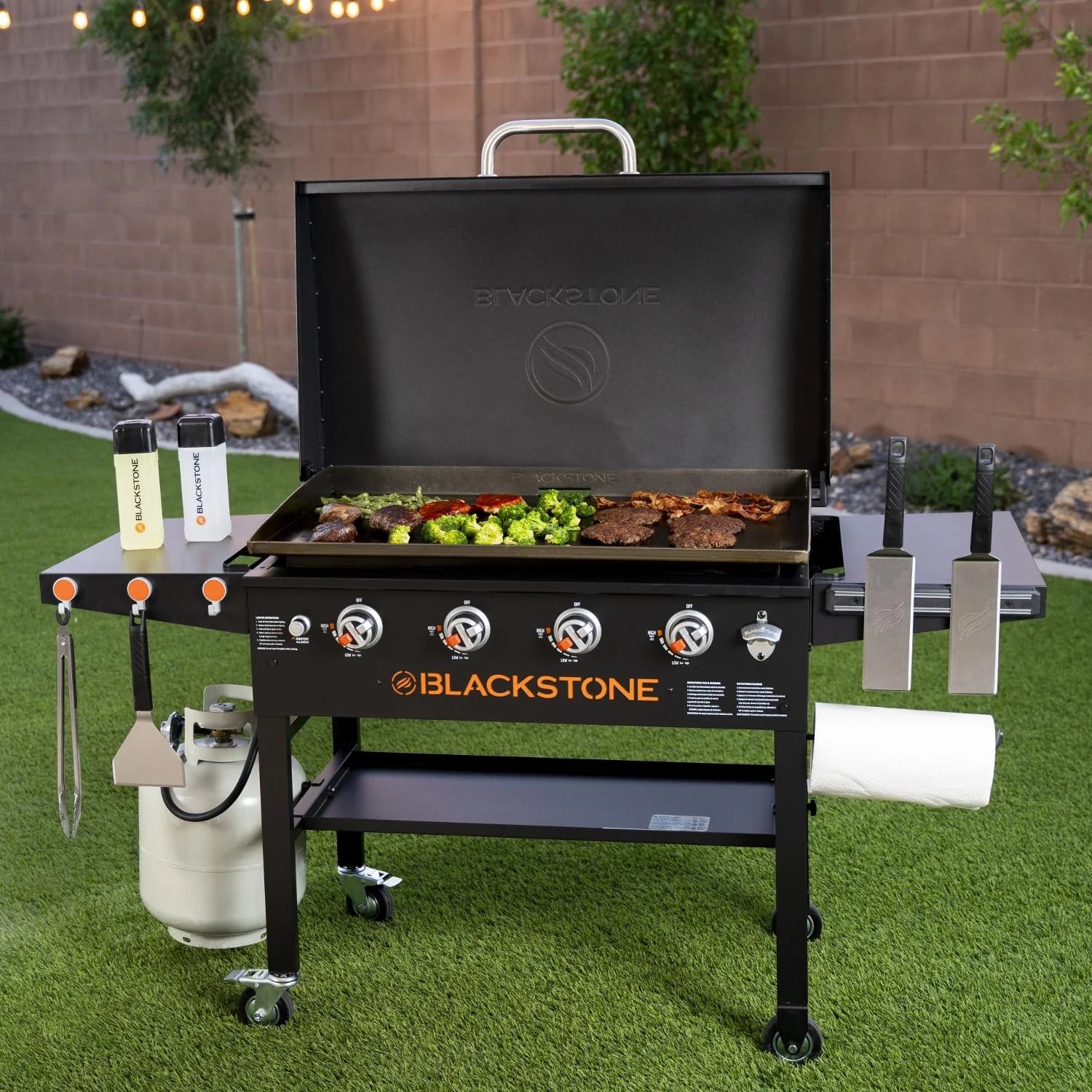 36-Inch Griddle Cooking Station W/ Hood - 1899