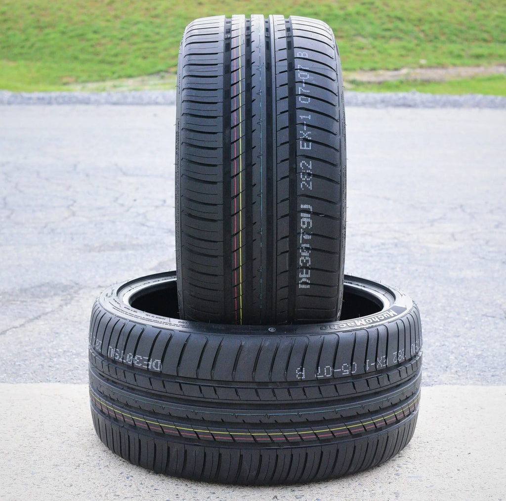 A set of four (four) 255/35R19 ZR 96Y XL full season performance tires fit: 2013 Audi A4 Quattro Premium Plus, 2009-14 Audi A4 base