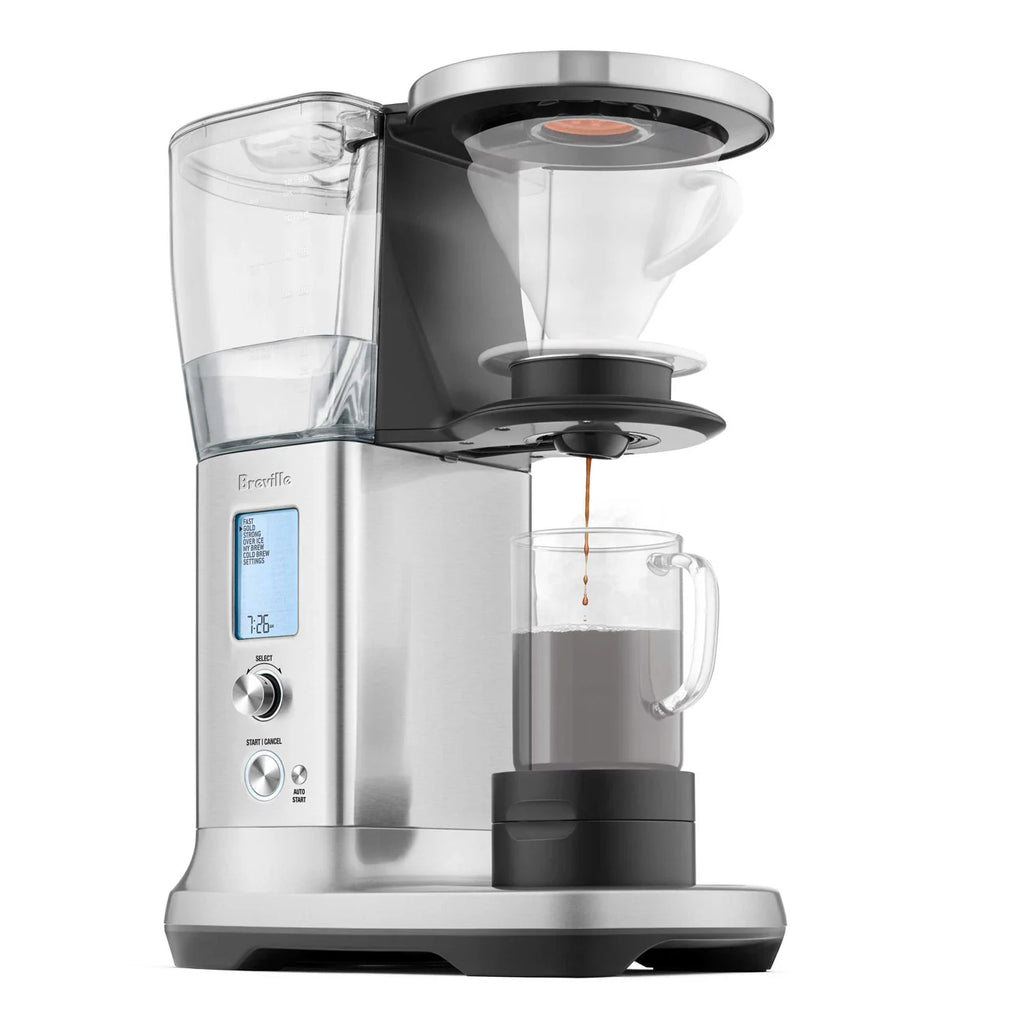 the Breville Precision Brewer Glass(Brushed Stainless Steel)