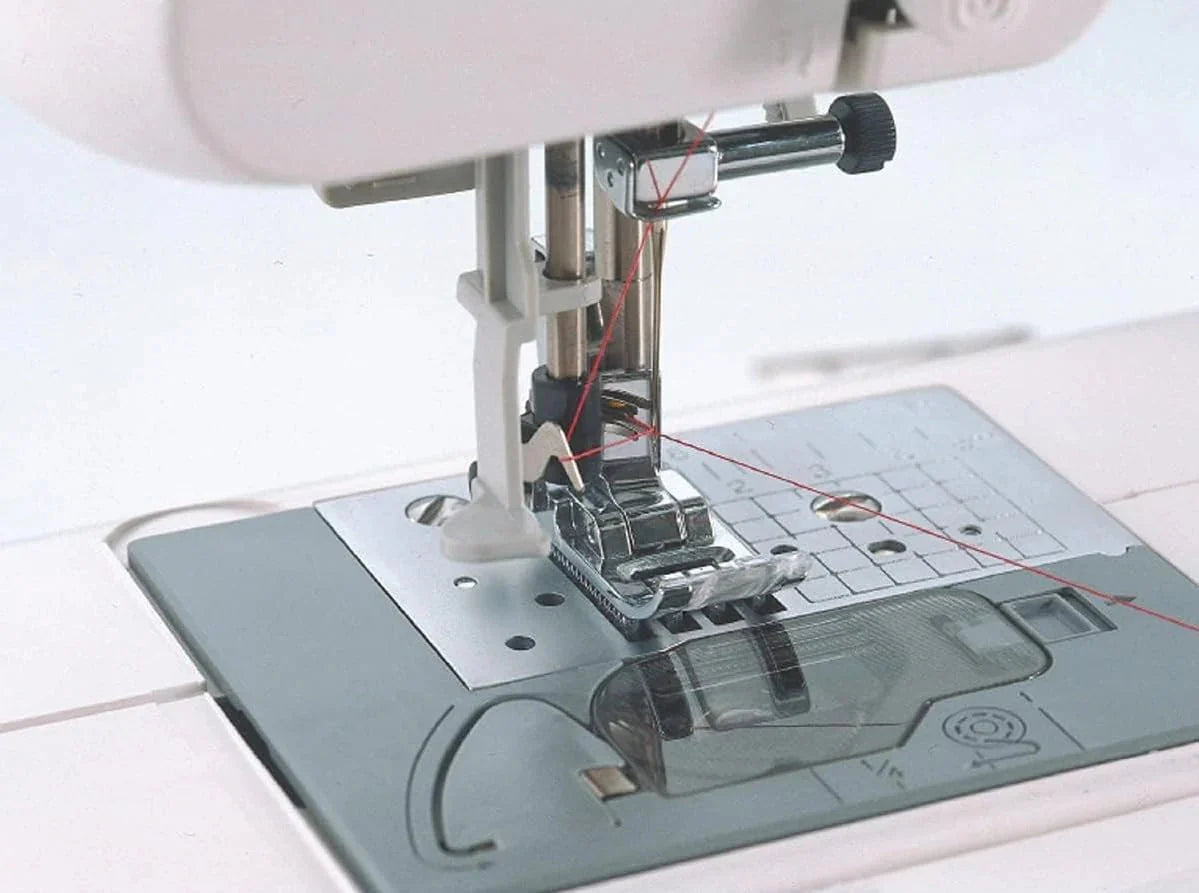 Brother Sewing and Quilting Machine, Computerized, 165 Built-in Stitches, LCD Display, Wide Table, 8 Included Presser Feet, White, 20x12x17(XR9550 - New Model)