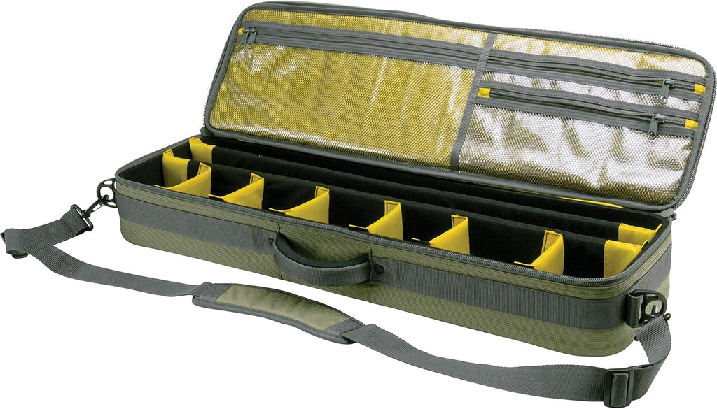 Olive Fly Fishing Rod  Gear Bag  Holds 4 Rods, Heavy Honeycomb Frame