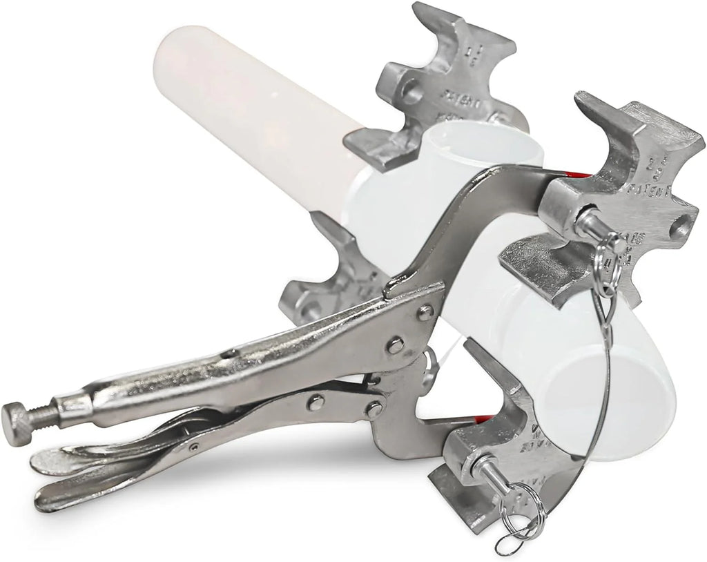 Welders 3rd Hand - Portable Pipe Welding Tool with Versatile Welding Clamps - Works with Most Butt Weld Fittings and Pipes - Enhance Accuracy