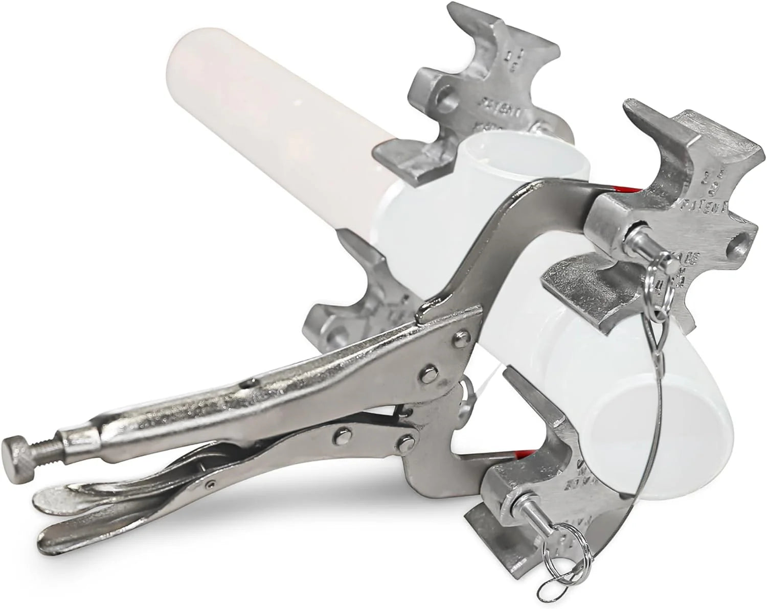 Welders 3rd Hand - Portable Pipe Welding Tool with Versatile Welding Clamps - Works with Most Butt Weld Fittings and Pipes - Enhance Accuracy