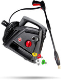 Electric Pressure Washer 2.0, Powerful 1.4 GPM 2000 PSI Car Pressure Washer Sprayer, Snub Nose  Tip Attachment, Use,Car Soap, Patio Boat RV Motorcycle Car Garage Deck Adam's Polishes(Compact)