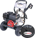 Cleaning CM61083 Clean Machine 3400 PSI Gas Pressure Washer, 2.5 GPM, CRX Engine, Includes Spray Gun and Wand, 4 QC Nozzle Tips, 5/16-in. x 25-ft. MorFlex Hose.(3500 PSI Kohler SH270)