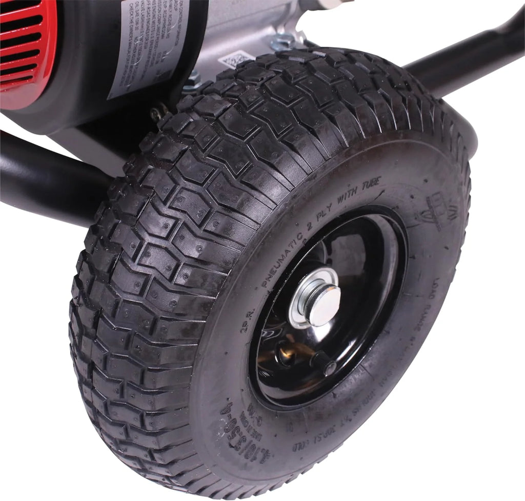 Cleaning CM61083 Clean Machine 3400 PSI Gas Pressure Washer, 2.5 GPM, CRX Engine, Includes Spray Gun and Wand, 4 QC Nozzle Tips, 5/16-in. x 25-ft. MorFlex Hose.(3500 PSI Kohler SH270)