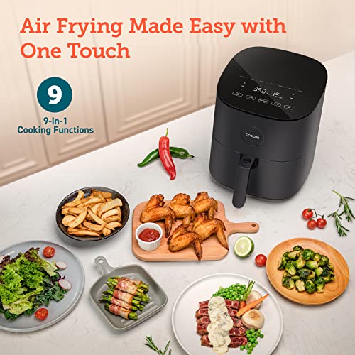 COSORI Air Fryer Pro, for Quick and Easy Meals, UP to 450, Quiet Operation