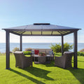 Paragon Santa Monica Aluminum Gazebo(11 ft. x 11 ft.)