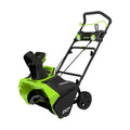 Greenworks 40V 20 Cordless Brushless Snow Blower with 4.0 Ah Battery  Charger, LED Lights, 180° Chute