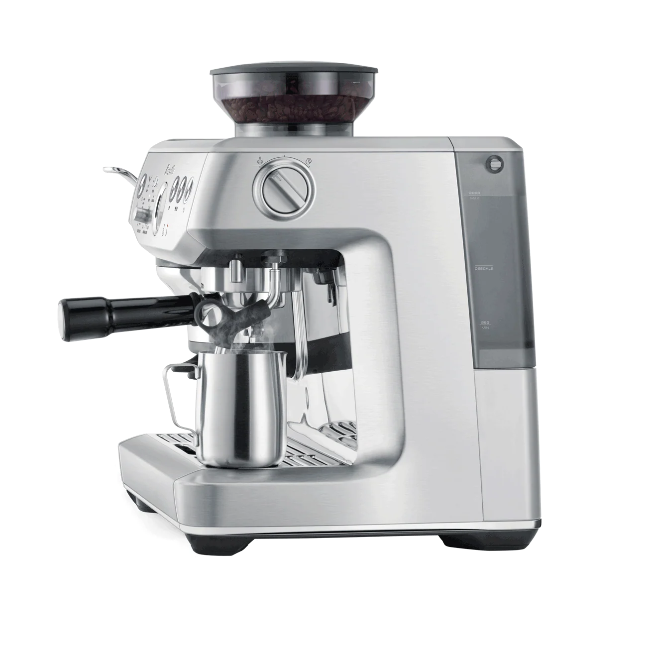 the Barista Express Impress(Brushed Stainless Steel)