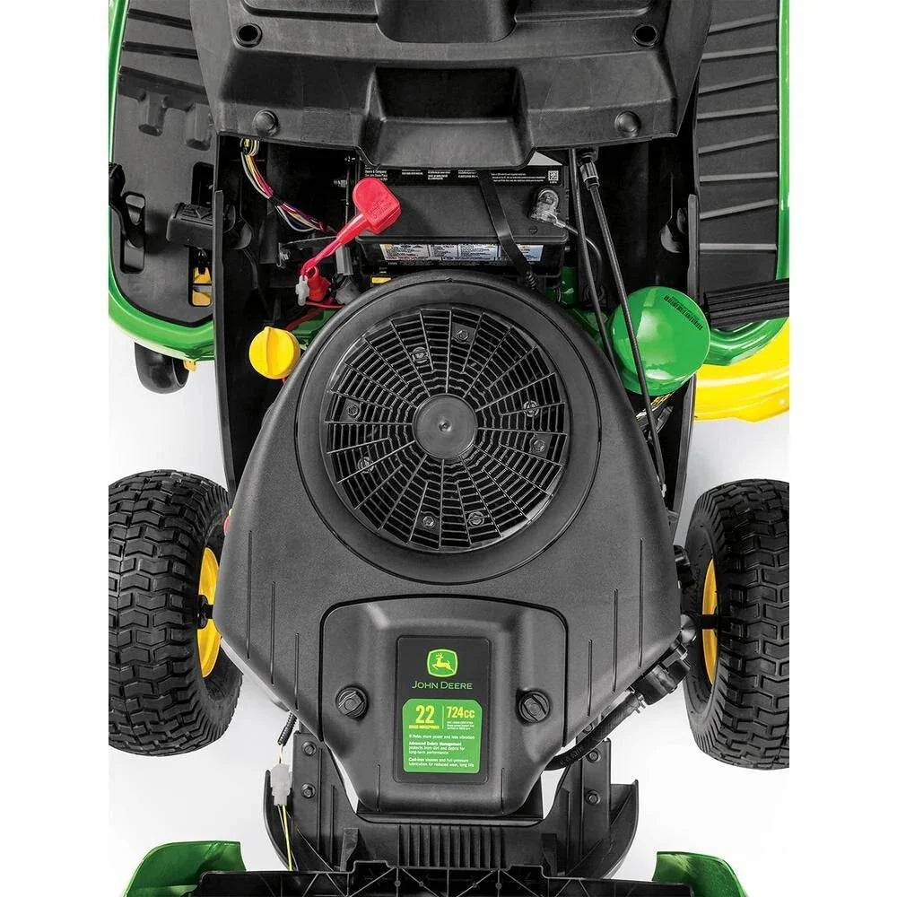Gas Hydrostatic 42-inch 25 HP V-Twin ELS Lawn Tractor(Leather Seat)