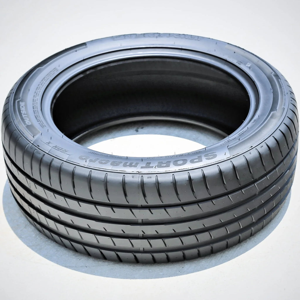A set of 4 (quad) 275/45R19 ZR 108W XL A/S high-performance all-season tires for: 2008-09 Acura MDX base, 2008 Volkswagen Touareg TDI