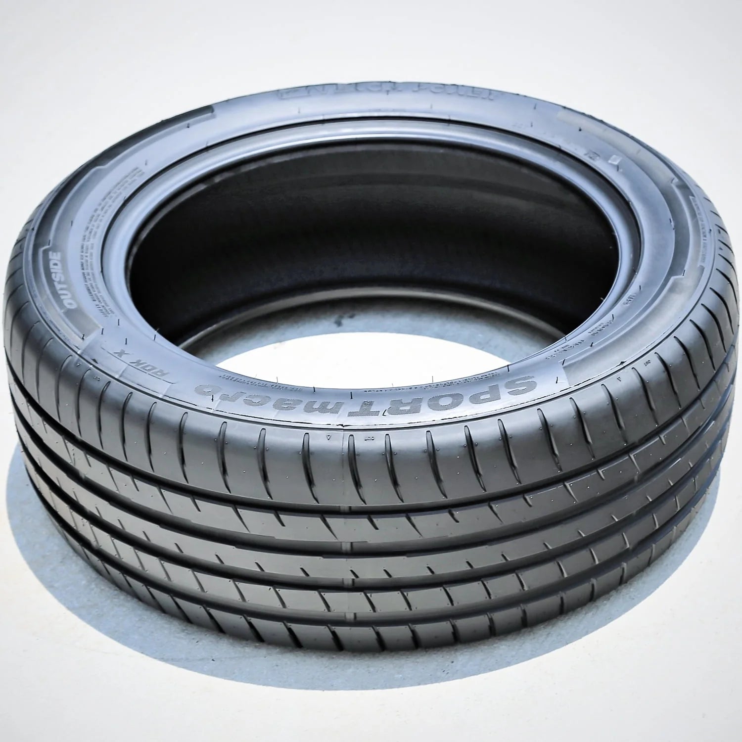 A set of 4 (quad) 275/45R19 ZR 108W XL A/S high-performance all-season tires for: 2008-09 Acura MDX base, 2008 Volkswagen Touareg TDI