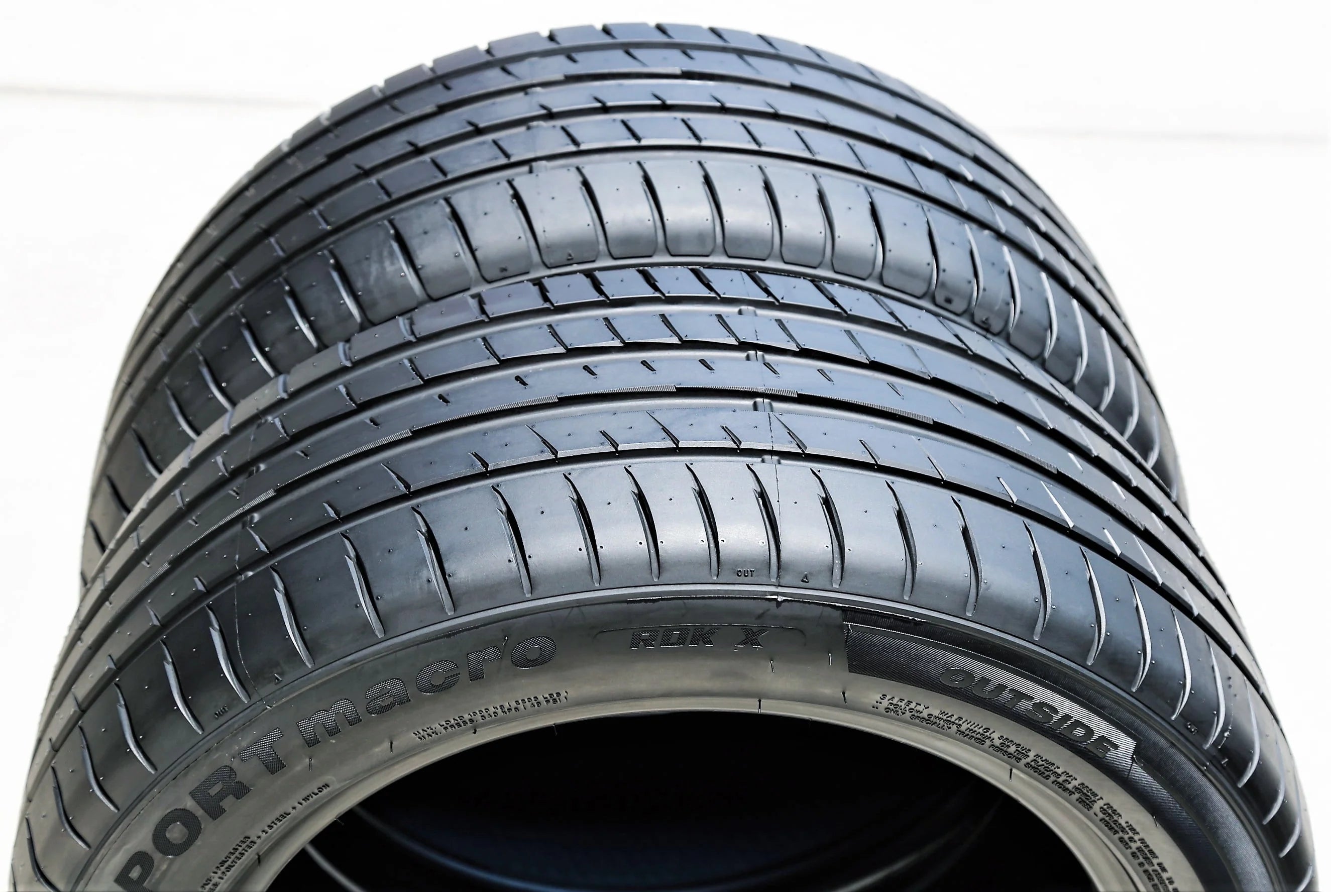 A set of 4 (quad) 275/45R19 ZR 108W XL A/S high-performance all-season tires for: 2008-09 Acura MDX base, 2008 Volkswagen Touareg TDI