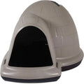 Petmate Indigo Dog House (Igloo Dog House, Made in USA with 90% Recycled Materials, All Weather Protection Pet Shelter) for XL Dogs 90 to 125 pounds, Made in USA(Default Title)