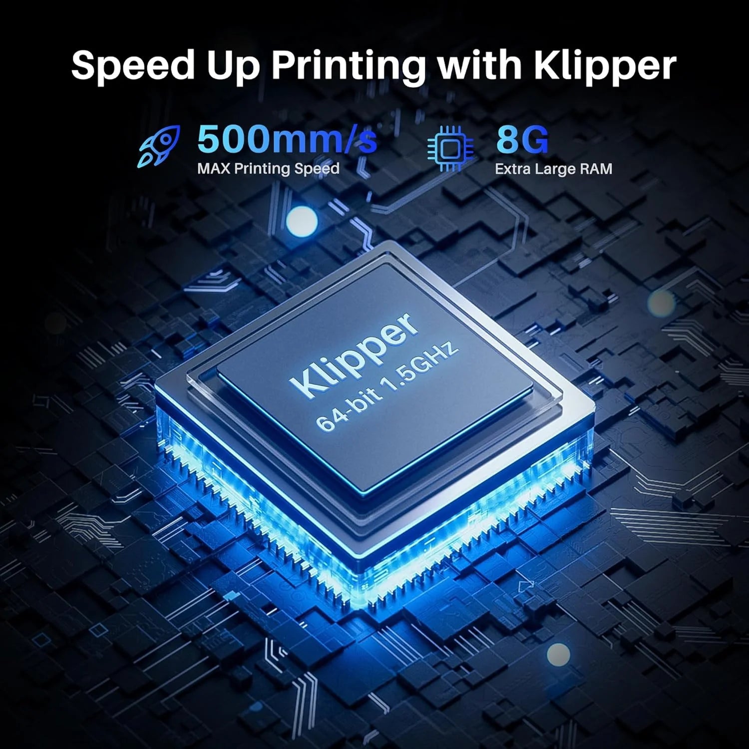 Printer with Auto Bed Leveling, Dual-Gear Direct Extruder, Dual Lead Screw Drive, Removable Capacitive Screen, 8.85x8.85x11in Large Printing Size(Neptune 4 Pro)