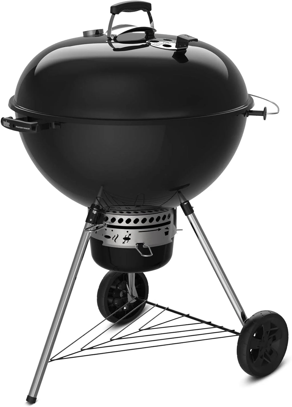 Touch Charcoal Grill 26-Inch, Black