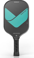 Pickleball Paddle, 16MM Carbon Fiber Pickleball Paddle with Longer Handle, Elongated Paddle with SpinFlex Surface, Power, Hybrid  Control Paddles for Advancer  Professional(T300- 16MM-CFS-High Grit  Spin)