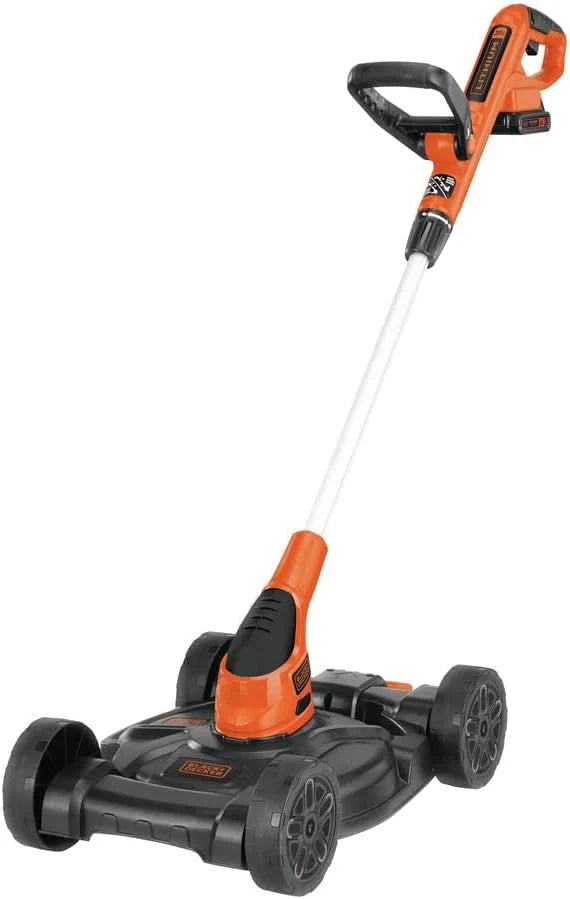 BLACK+DECKER Combination String Trimmer, Lawn Mower, and Edger, Cordless 3-in-1(3-in-1 Mower Only)