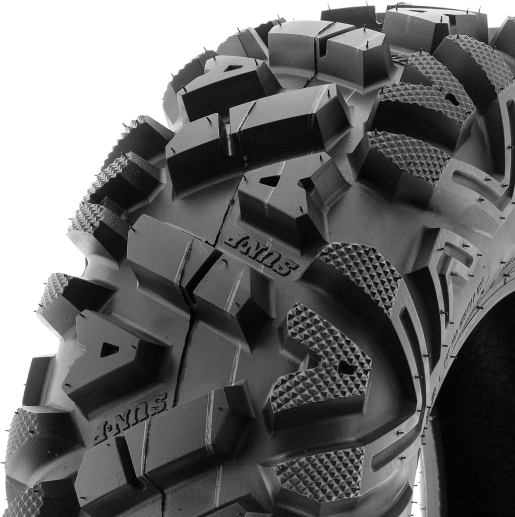 I ATV/UTV all-terrain Tires 25x8-12 Front  25x10-12 Rear Set of 4 A033 6-PR Tubeless