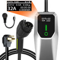 32 Amp Level 12 Portable EV Charger ,26FT Cable NEMA 14-50 Plug for Electric Car Home Charging Station 7.68KW
