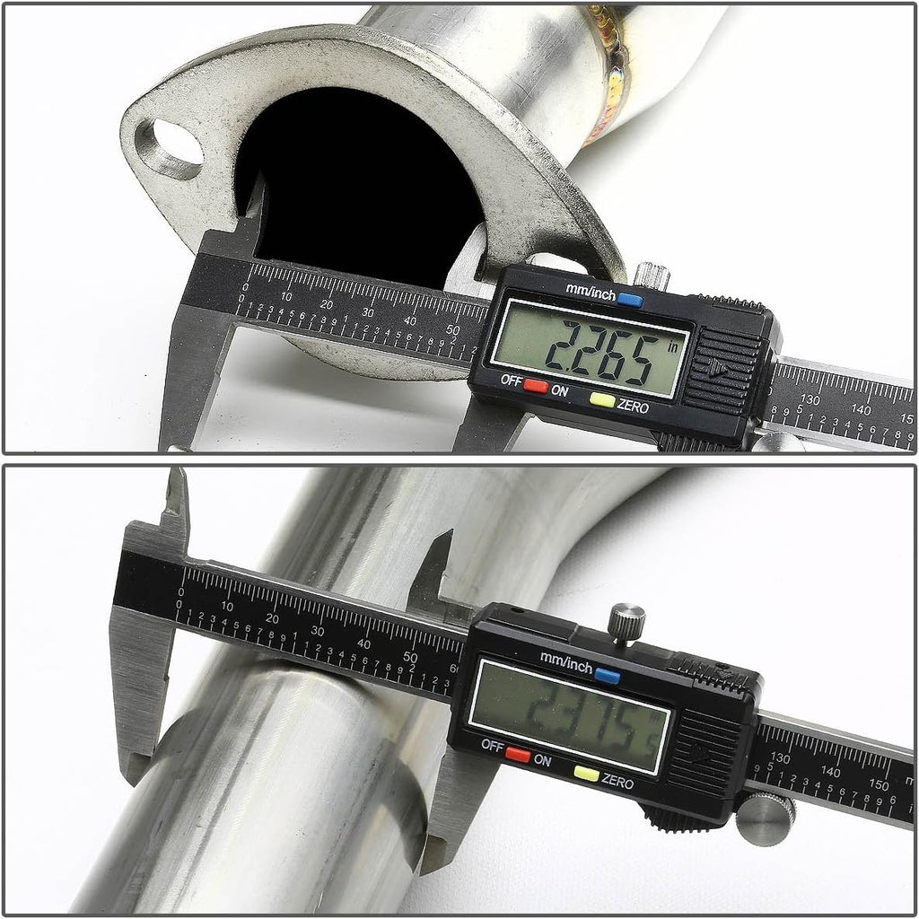 CBE-HC922-NRT Stainless Steel Cat Back Exhaust System [Compatible with 92-00 Honda Civic Coupe/Sedan]