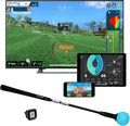 Home Golf Game Simulator: Enjoy Interactive Golf with Motion Sensor  Swing Stick for Indoor  Outdoor Fun  38,000+ Courses Worldwide, Compatible with Android, iOS, App  E6 Connect(Phigolf1_Updated)