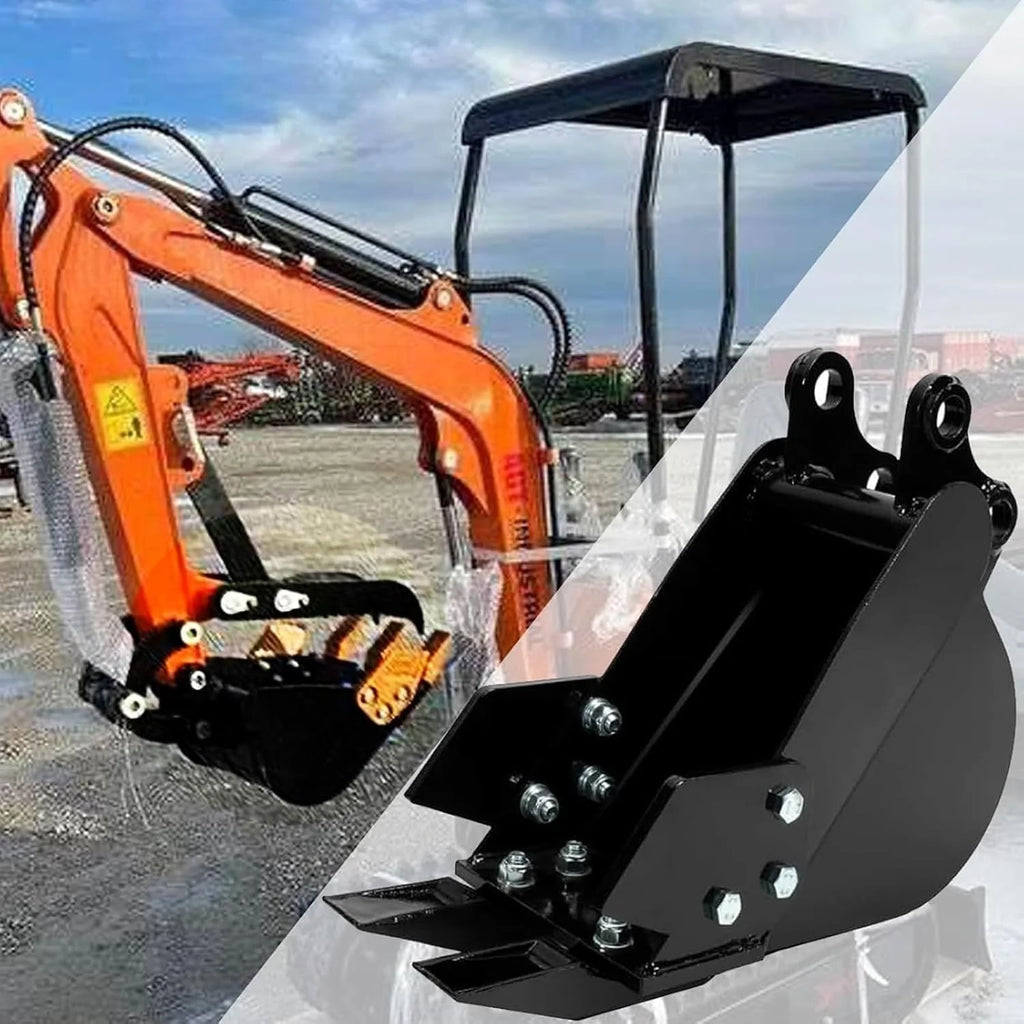200mm Narrow Bucket for 0.8-3T Mini Excavators, Trenching