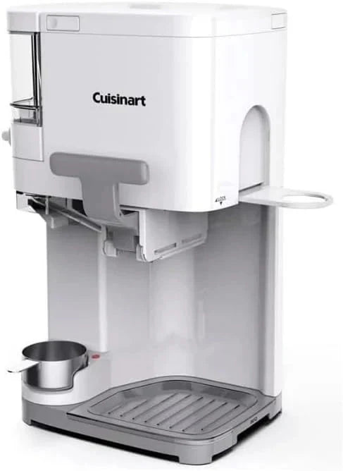 Cuisinart Soft Serve Ice Cream Machine- Mix It In Ice Cream Maker for Frozen Yogurt, Sorbet, Gelato, Drinks 1.5 Quart, White, ICE-48(Ice-Cream Maker/White)