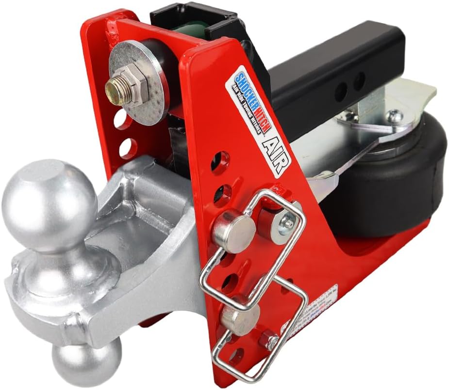 Air Hitch with Combo Ball Mount (2"  2-5/16" Balls), Fits 2" Hitch - 12,000 lbs(Fits 2)