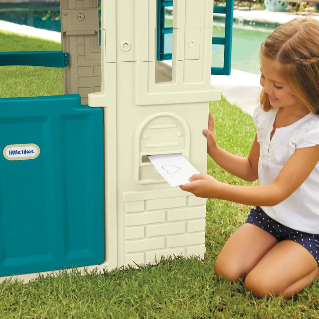 Cape Cottage Playhouse - Blue Large(Silver， Blue， Golden)