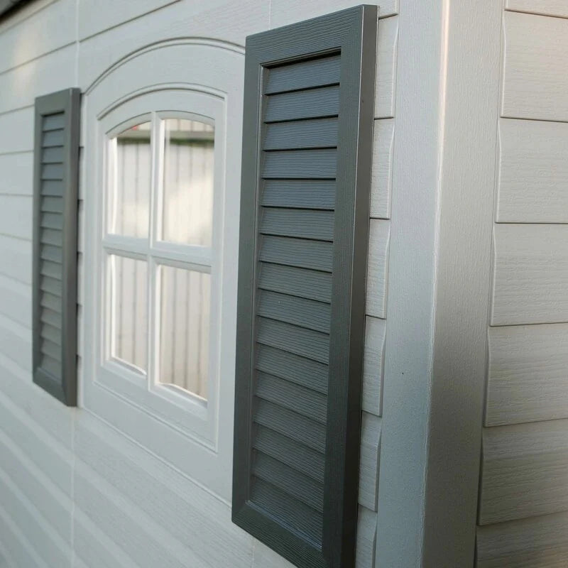 15 ft. x 8 ft. Double Door Storage Shed