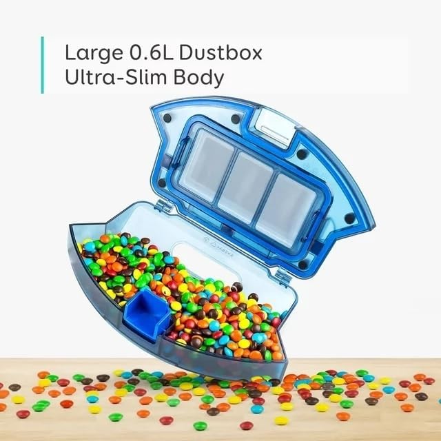 Robot Vacuum C10 with Self Emptying Station, Up to 60 Days Hands Free Cleaning, Edge Expansion Brush, 4000Pa Powerful Suction, 2.85-Inch Ultra-Slim Body, Smart Mapping, Lidar Navigation(Omni C20)