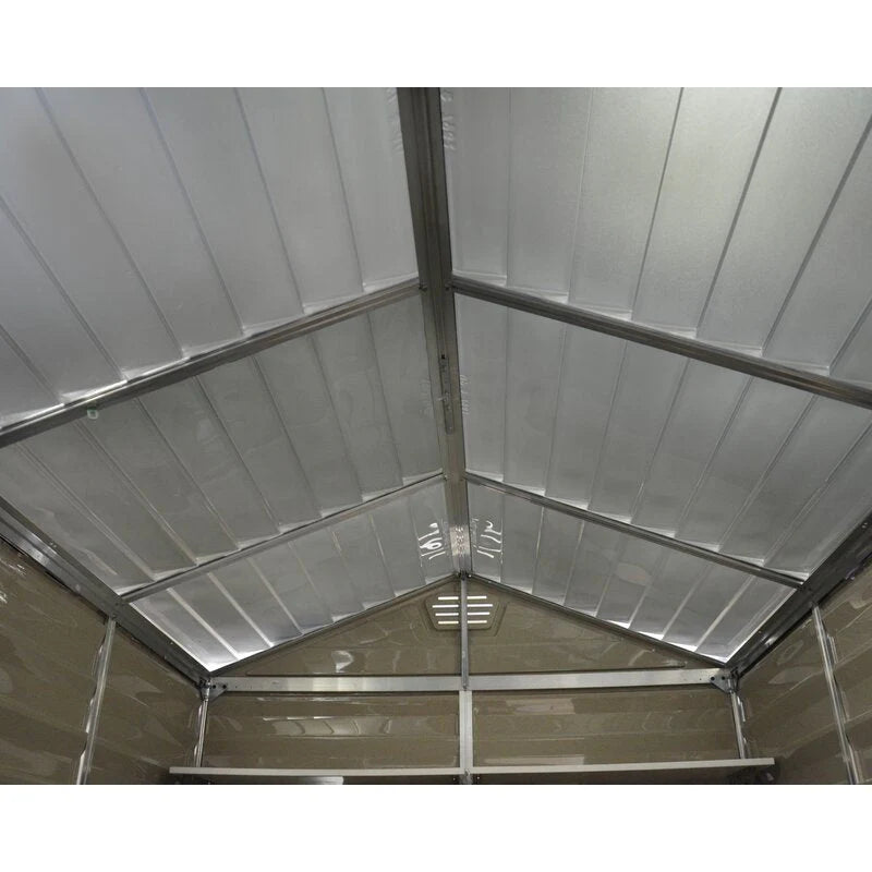 SkyLight 6 ft. W x 8 ft. D Plastic Storage Shed