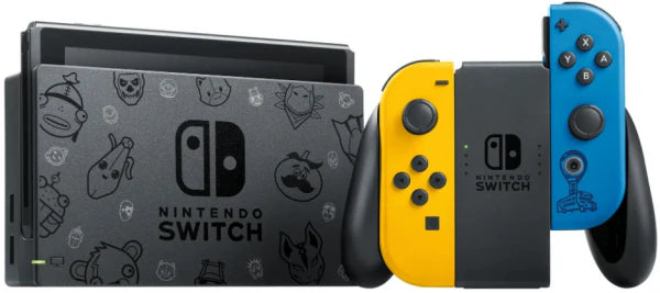 Nintendo Switch Console Fortnite Wildcat Bundle Edition with Exclusive Joy-Cons  2000 V-Bucks