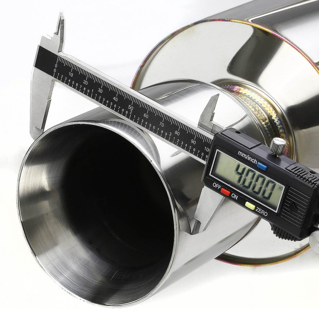 CBE-HC922-NRT Stainless Steel Cat Back Exhaust System [Compatible with 92-00 Honda Civic Coupe/Sedan]