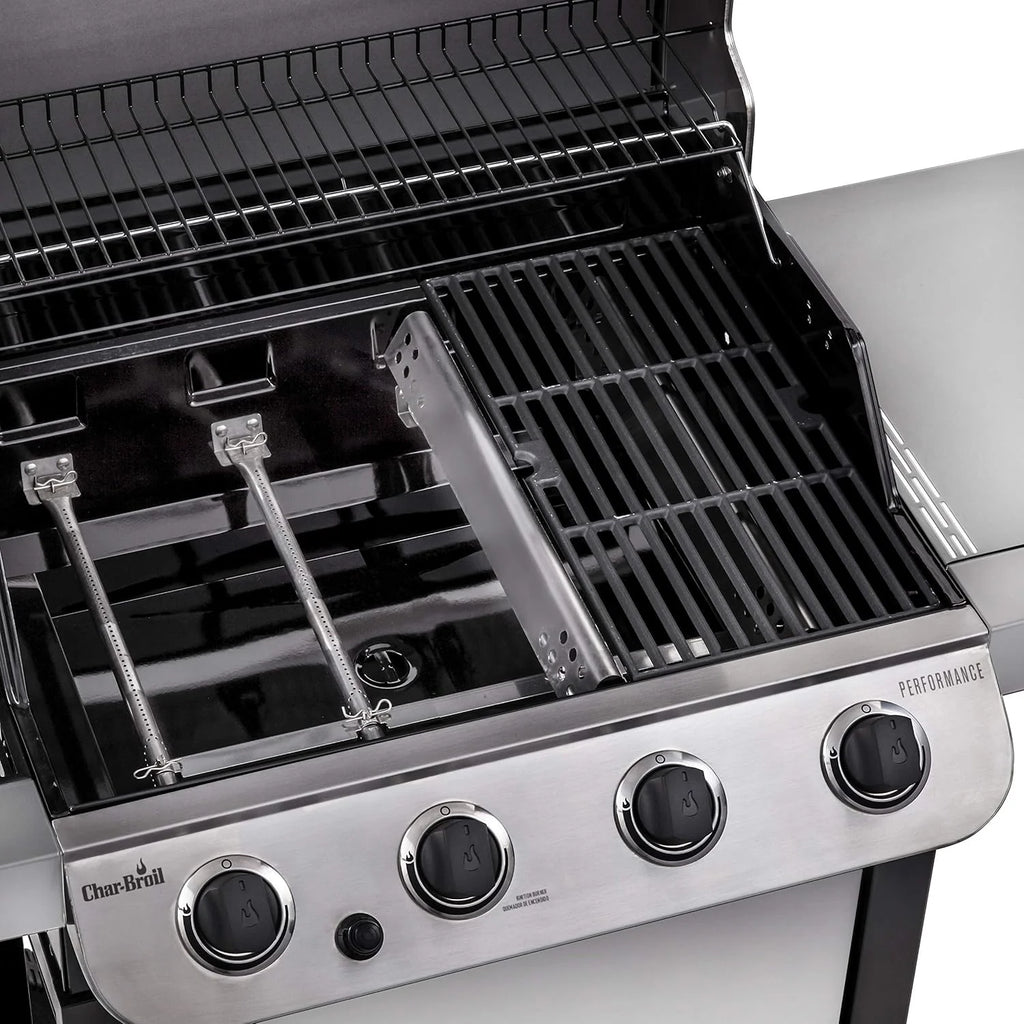 Performance Series Convective 4-Burner with Side Burner Cart Propane Gas Stainless Steel Grill - 463377319(Performance Series Convective 4-Burner with Side Burner Cart)