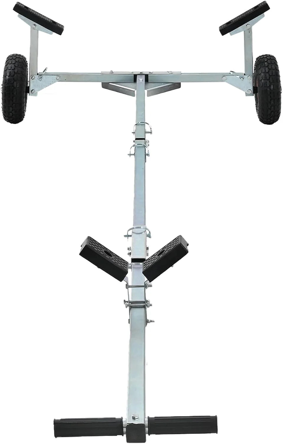 Foldable Adjustable 2-Wheel Boat Trailer  160kg Steel Capacity