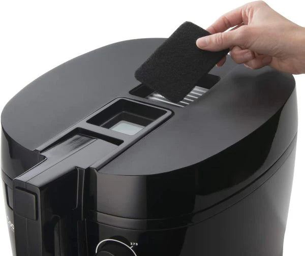 Cool-touch Deep Fryer Black