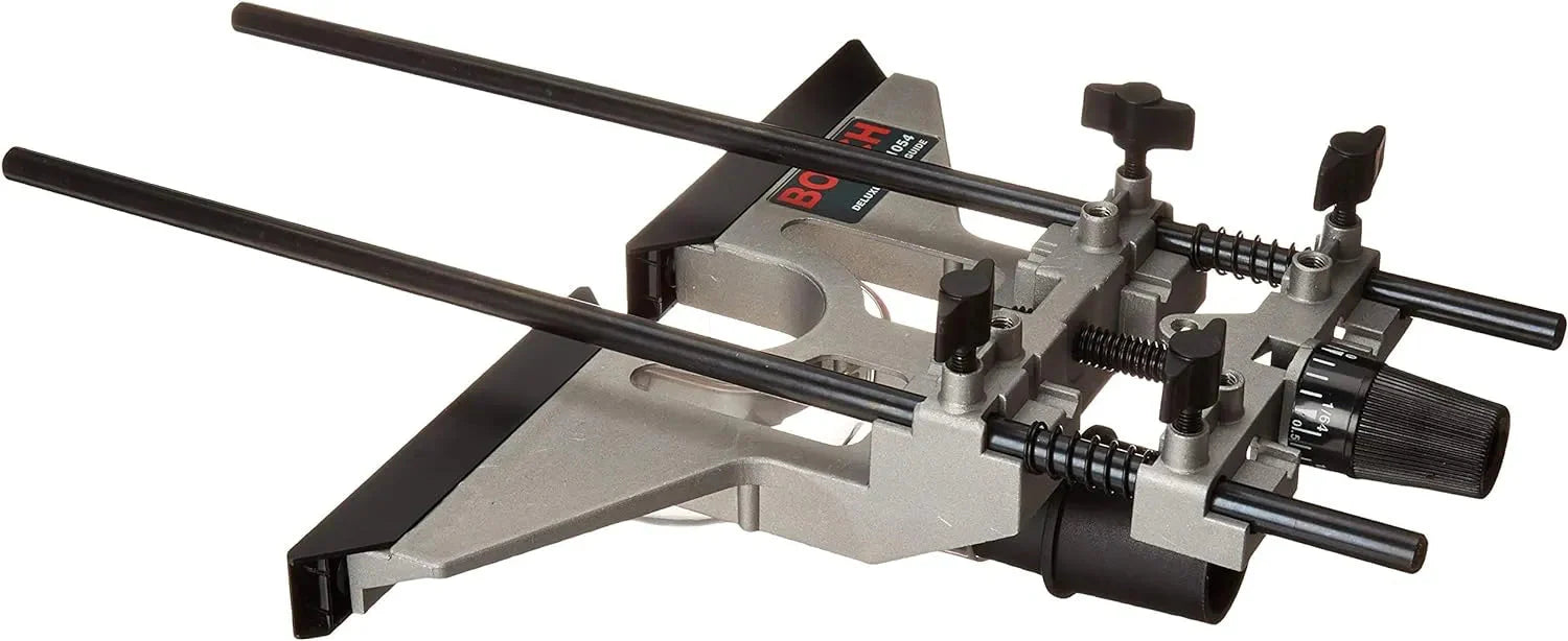 BOSCH 1617EVSPK Wood 12 Amp Router Tool Combo Kit - 2.25 Horsepower Plunge Router  Fixed Base with a Variable Speed(w/ Benchtop Router Table)
