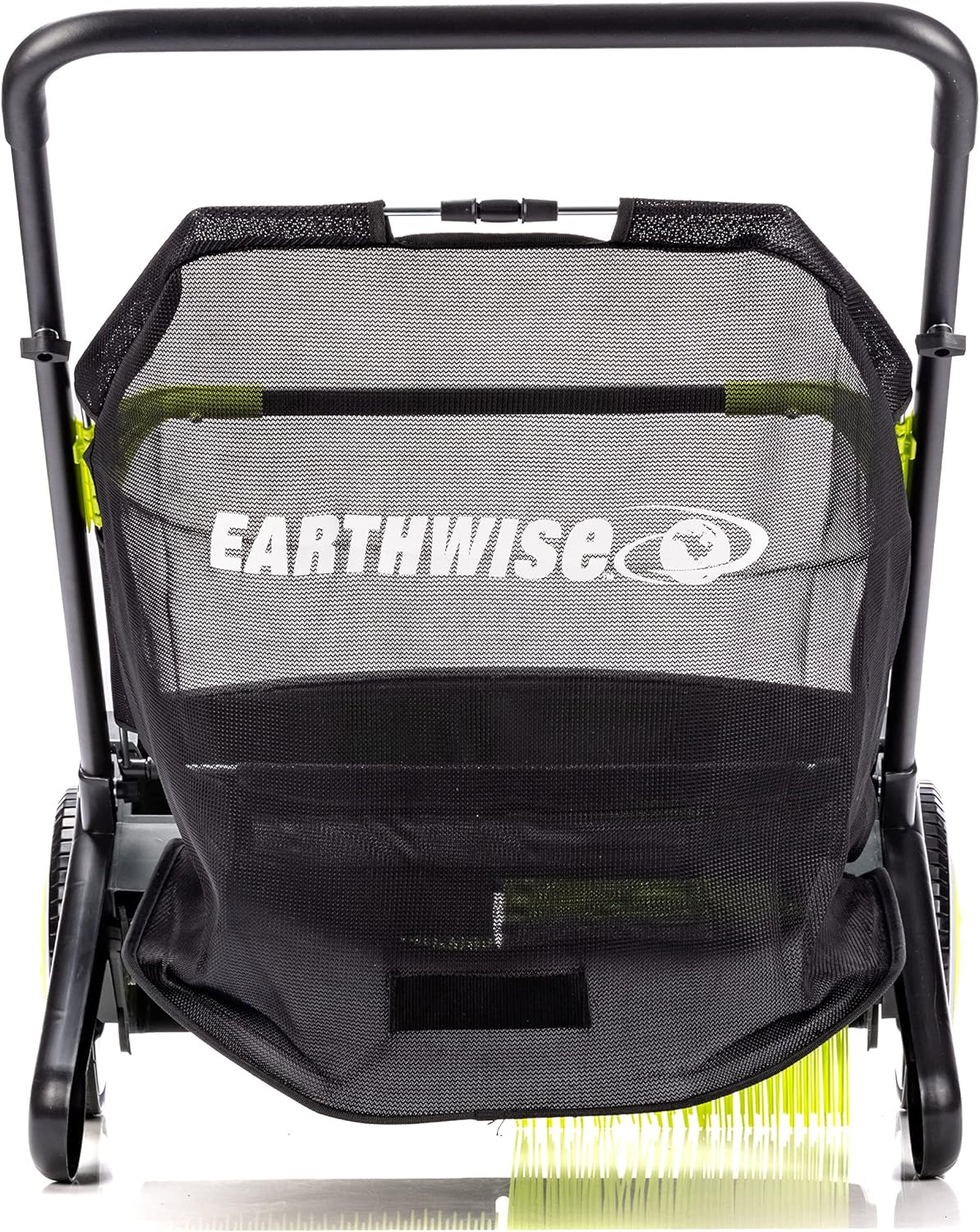 21-Inch Width Leaf  Grass Push Lawn Sweeper, Black
