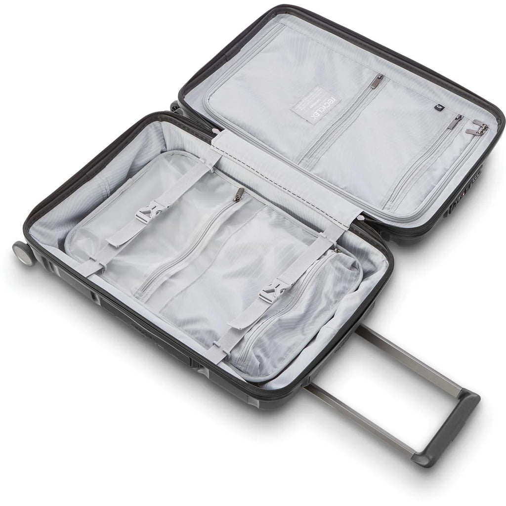 Samsonite Outline Pro 22x14x9 Carry On Spinner(Midnight Black)