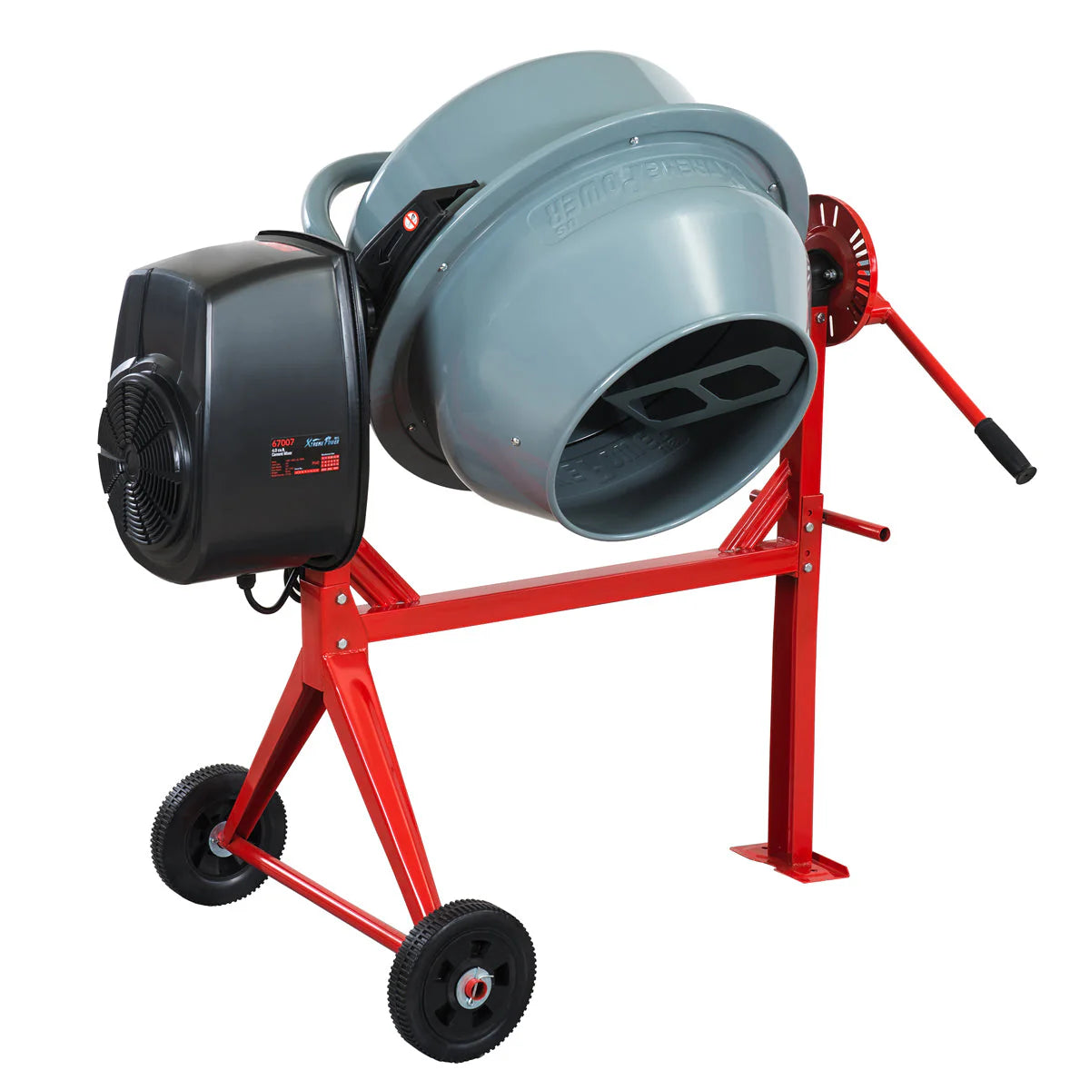 Cement Mixer 4cu ft 500W Portable Electric Concrete Mortar
